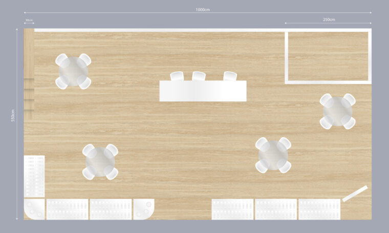 Trade booth design for Dryfo Menexopoulos Bros SA Food Expo 2020