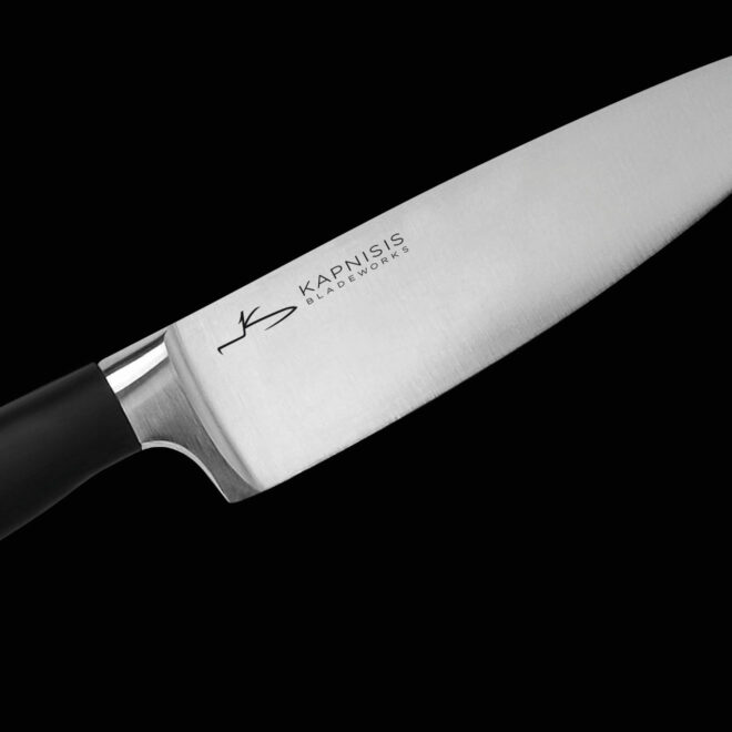 Knife branding design for Kapnisis bladeworks