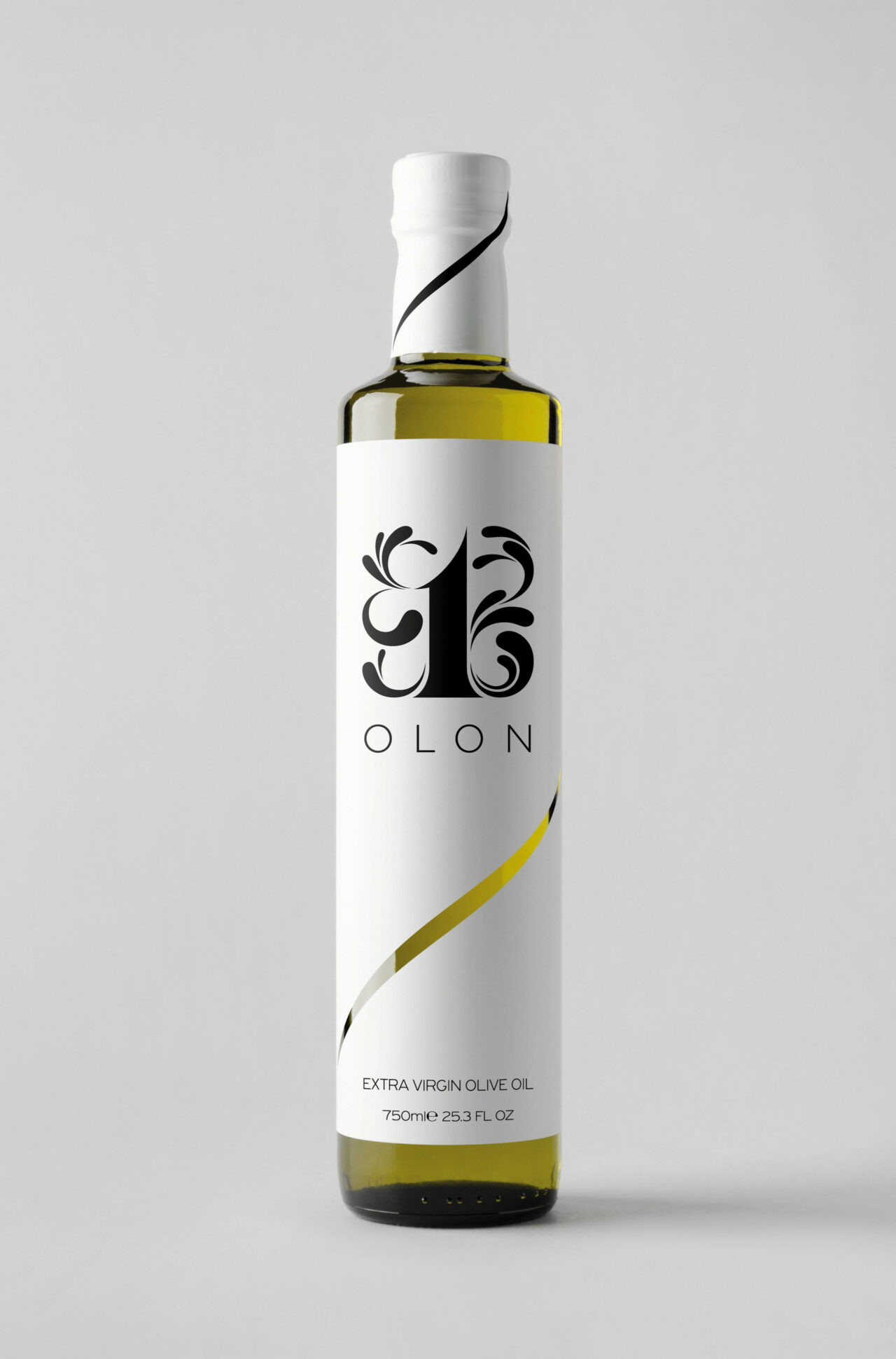 Extra virgin olive oil awarded branding and creative label design