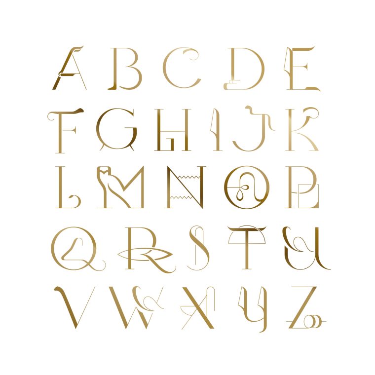 VASSILIKI custom typeface-design by Plus Gravity