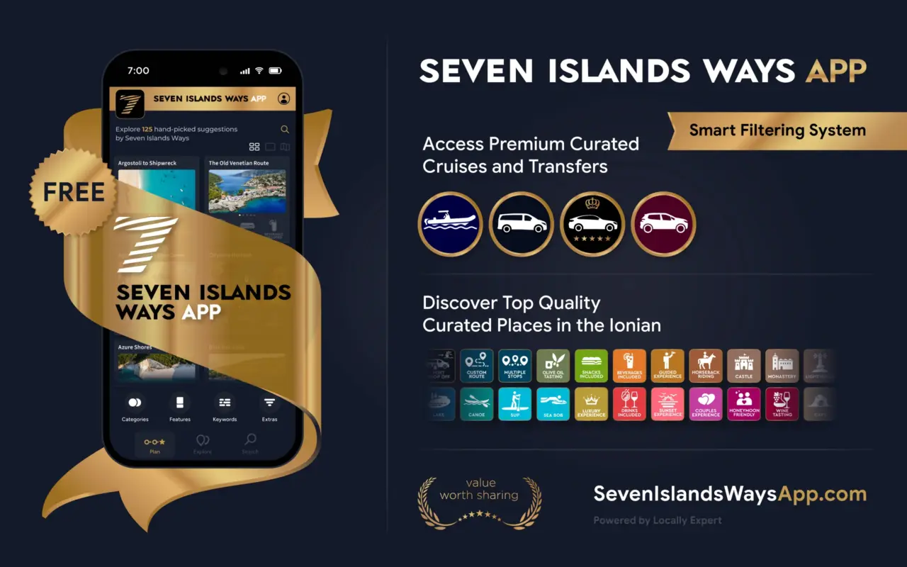 Seven Islands Ways App design