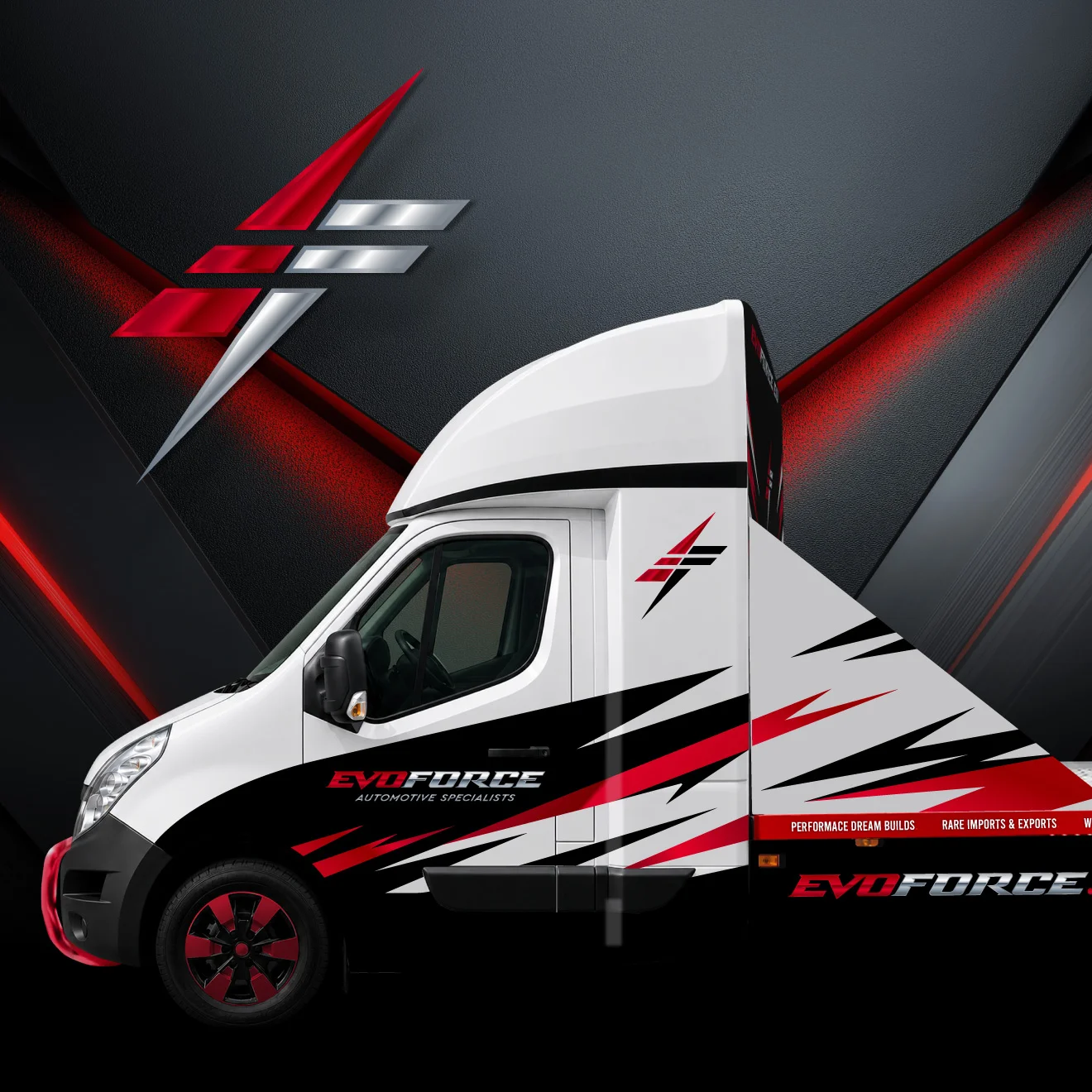 EVO FORCE Vehicle Branding